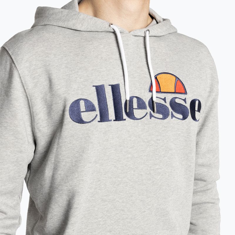 Pánská tréninková mikina Ellesse Ferrer Oh Hoody grey marl 3