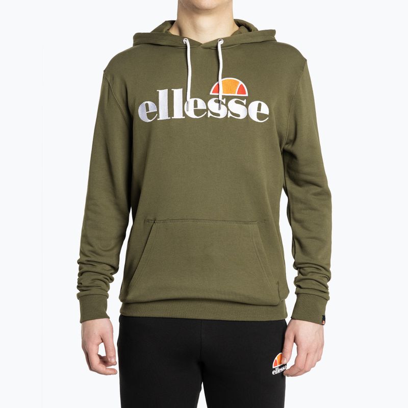 Pánská tréninková mikina Ellesse Ferrer Oh Hoody khaki