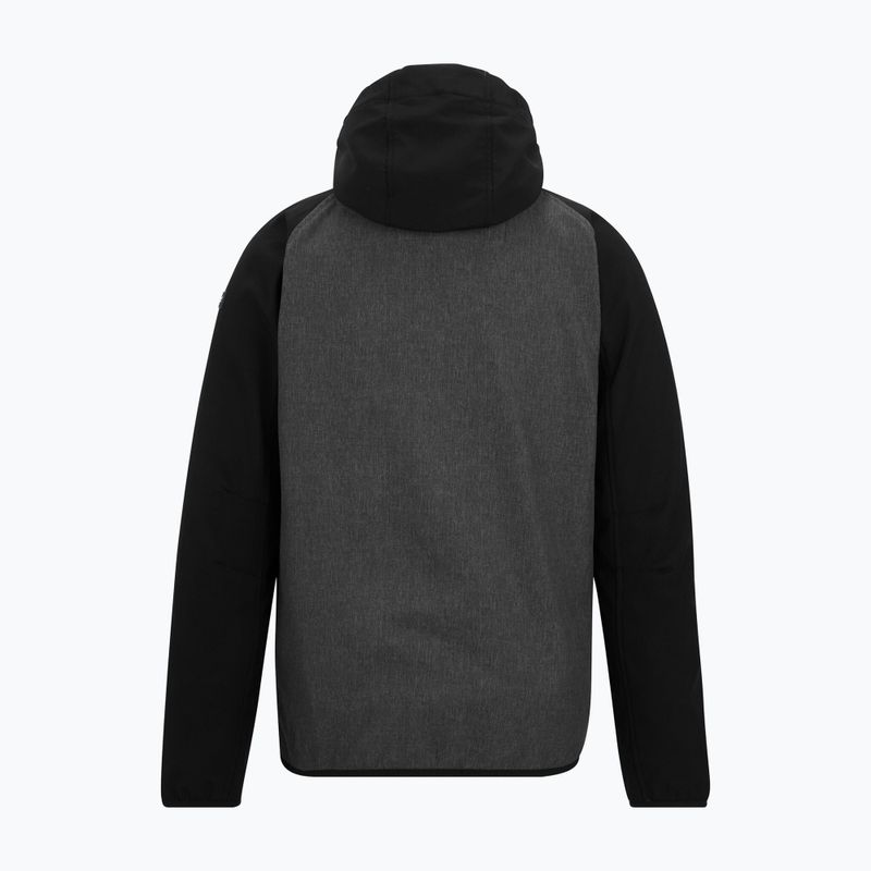 Pánská softshellová bunda REGATTA Arec III ash marl/black 6