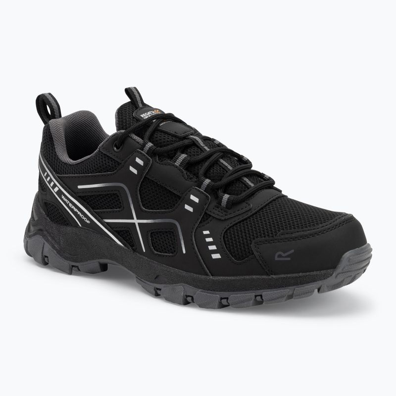 Pánské trekové boty Regatta Vendeavour Low black/granite