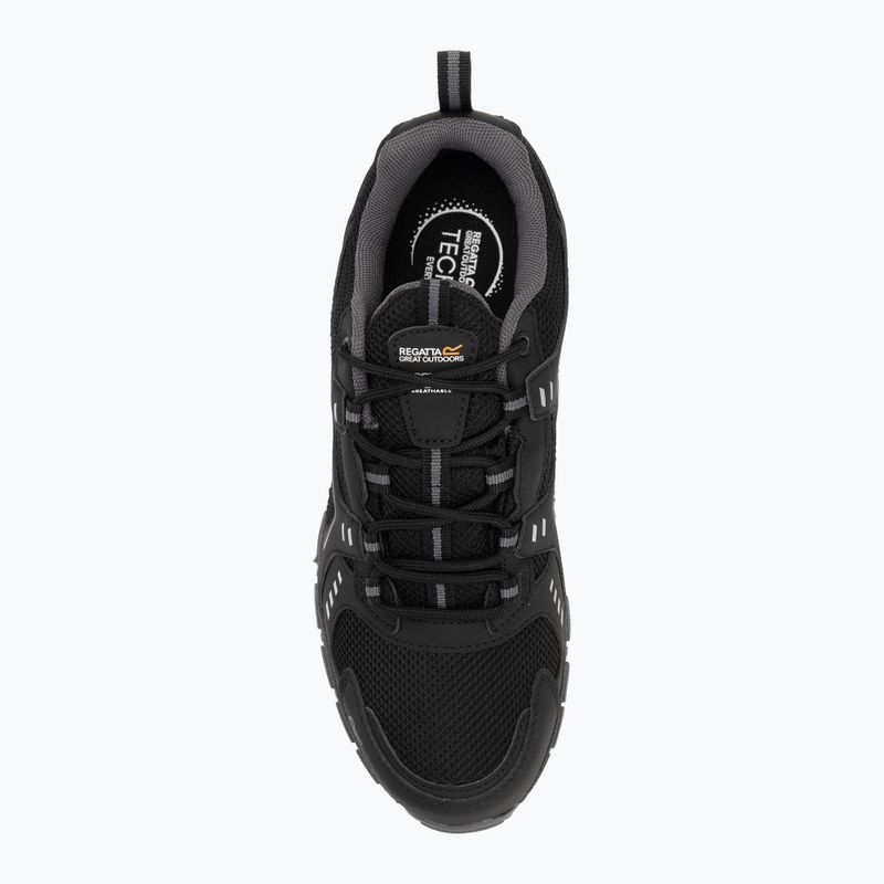 Pánské trekové boty Regatta Vendeavour Low black/granite 5