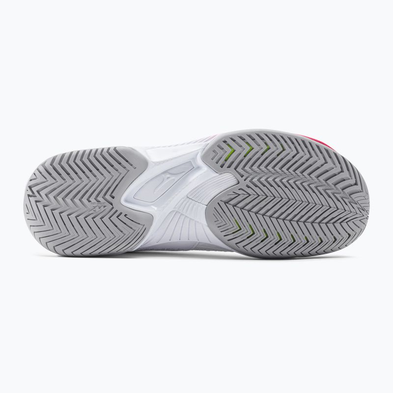 Dámské tenisové boty Mizuno Wave Exceed Tour 4 AC white/rose red/nimbus cloud 4