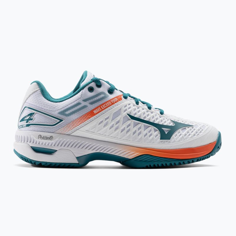 Tenisová obuv Mizuno Aw21 Wave Exceed Tour 4 Cc bílá 61GC207485 2
