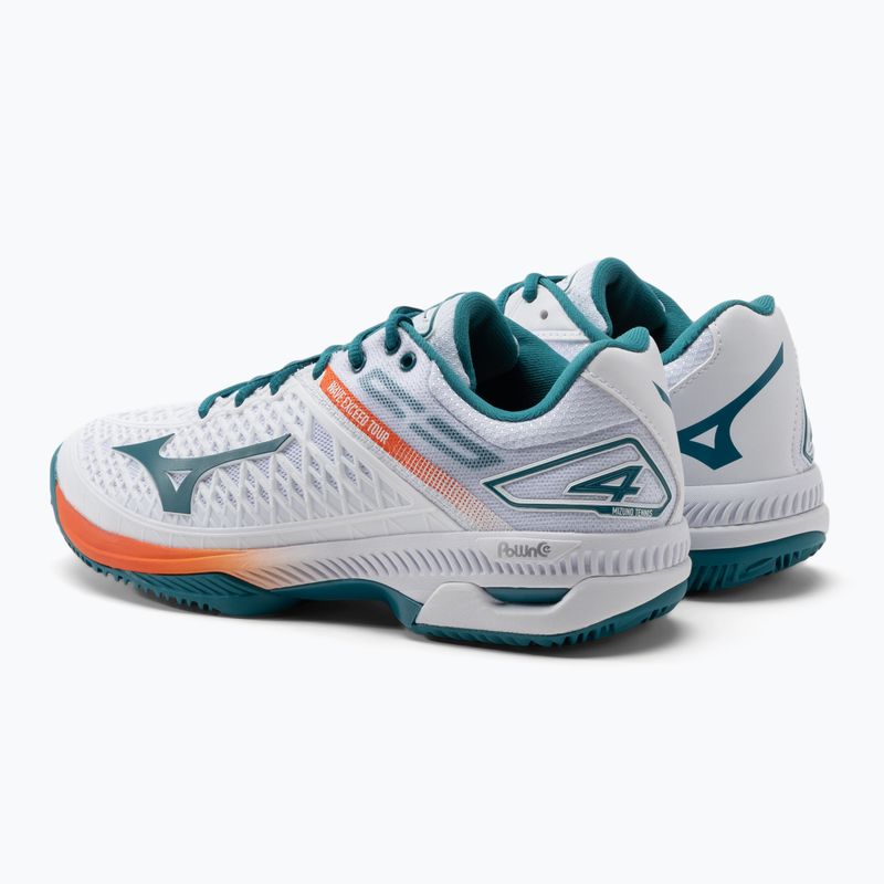 Tenisová obuv Mizuno Aw21 Wave Exceed Tour 4 Cc bílá 61GC207485 3