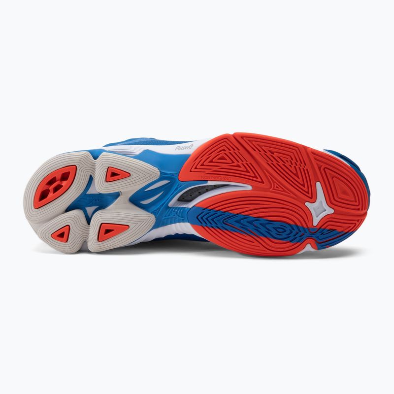 Volejbalová obuv Mizuno Wave Lightning Z6 Mid modrá V1GA200524 4