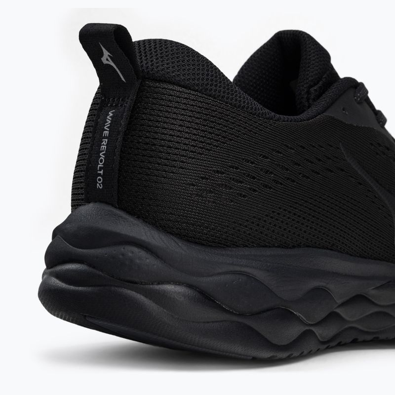 Pánské běžecké boty Mizuno Wave Revolt černe J1GC211411 9