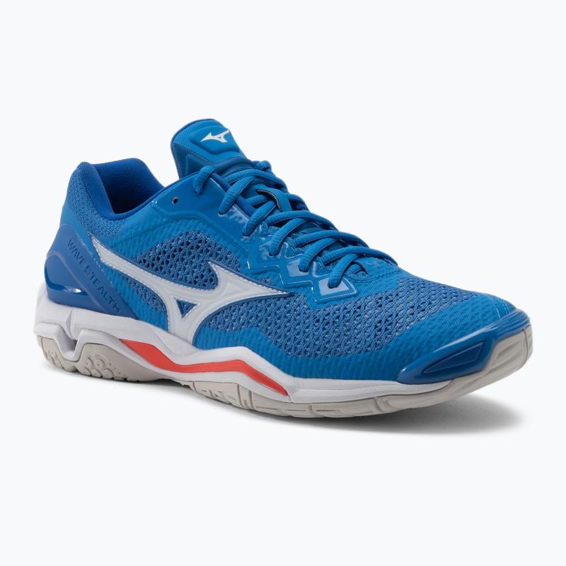 Mizuno Wave Stealth V házenkářské boty modré X1GA180024
