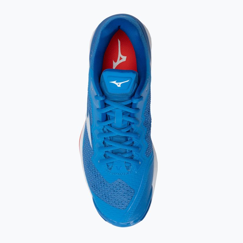 Mizuno Wave Stealth V házenkářské boty modré X1GA180024 6