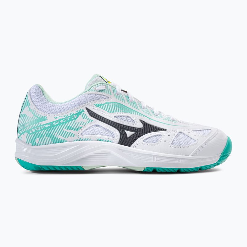 Dámská tenisová obuv Mizuno Break Shot 3 AC white and green 61GA212623 2