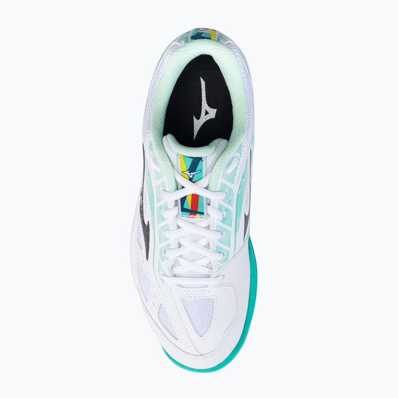 Dámská tenisová obuv Mizuno Break Shot 3 AC white and green 61GA212623 6