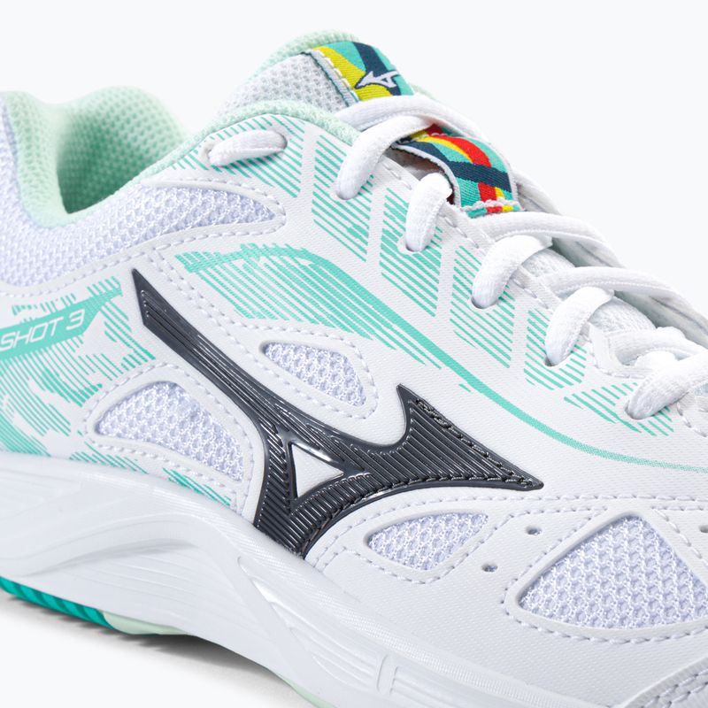 Dámská tenisová obuv Mizuno Break Shot 3 AC white and green 61GA212623 8