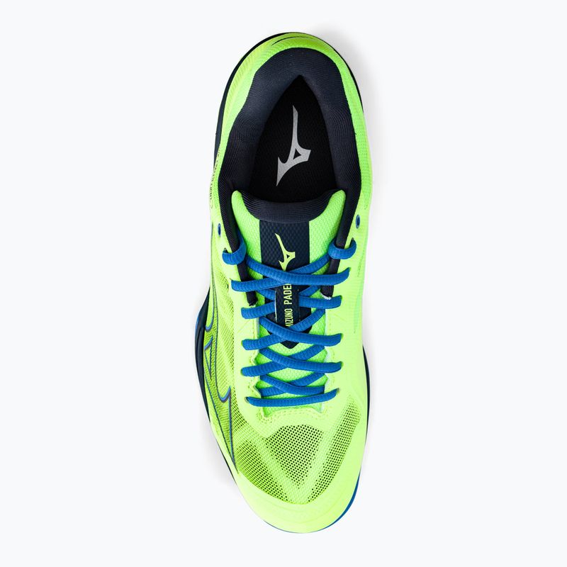 Pánské boty na padel Mizuno Wave Exceed Light Padel neo lime/total eclipse/super sonic 6