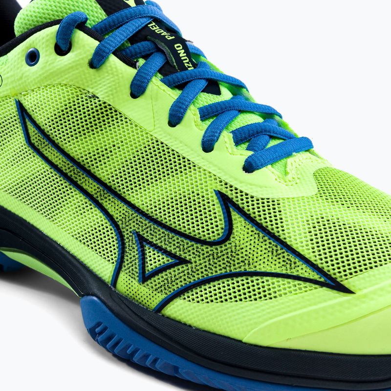 Pánské boty na padel Mizuno Wave Exceed Light Padel neo lime/total eclipse/super sonic 7