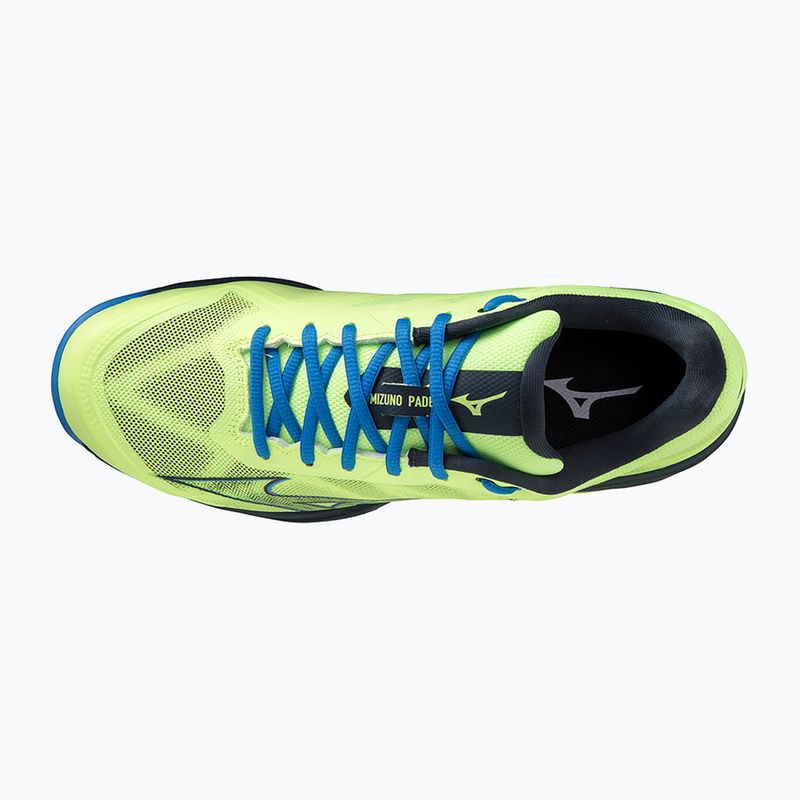 Pánské boty na padel Mizuno Wave Exceed Light Padel neo lime/total eclipse/super sonic 12