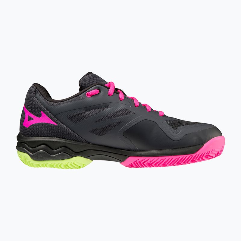 Dámské boty na padel Mizuno Wave Exceed Light Padel ebony/pink glo/neo lime 11