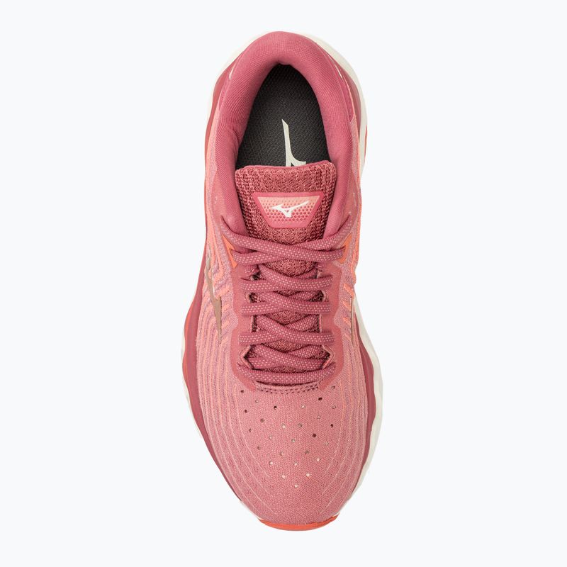 Dámská běžecká obuv Mizuno Wave Horizon 6 granátově růžová/rose copper/persimmon 6
