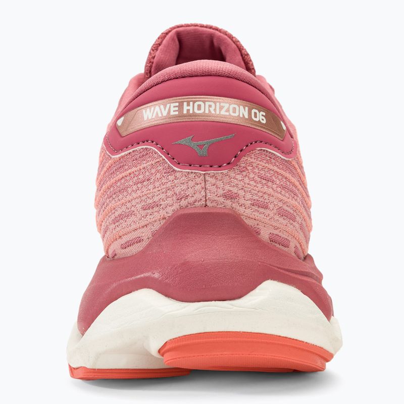 Dámská běžecká obuv Mizuno Wave Horizon 6 granátově růžová/rose copper/persimmon 7