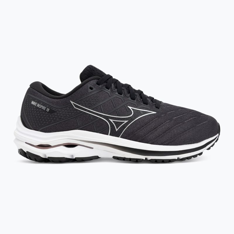Pánské běžecké boty Mizuno Wave Inspire 18 D black/silver/ebony 2