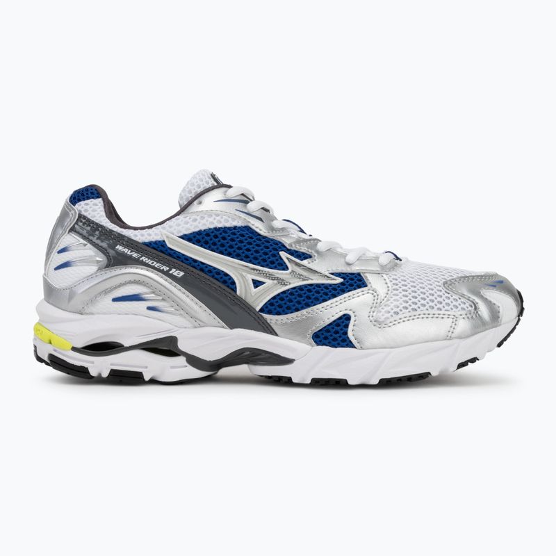 Pánské boty  Mizuno Wave Rider 10 white/silver/surf the web 2