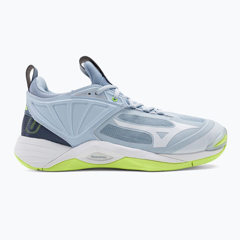 Dámská volejbalová obuv Mizuno Wave Momentum 2 heather/white/neo lime 2