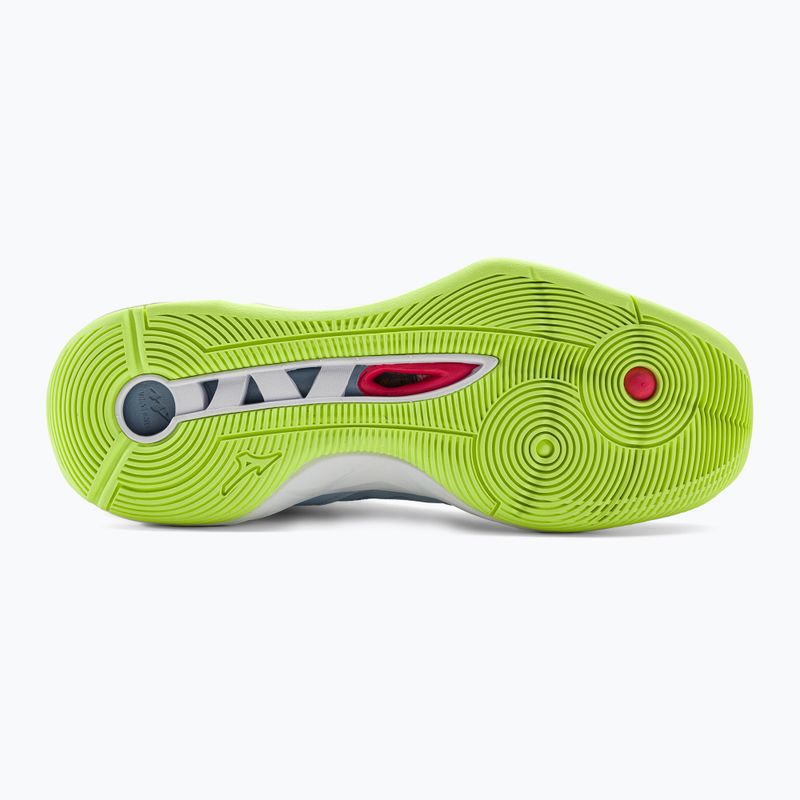 Dámská volejbalová obuv Mizuno Wave Momentum 2 heather/white/neo lime 5