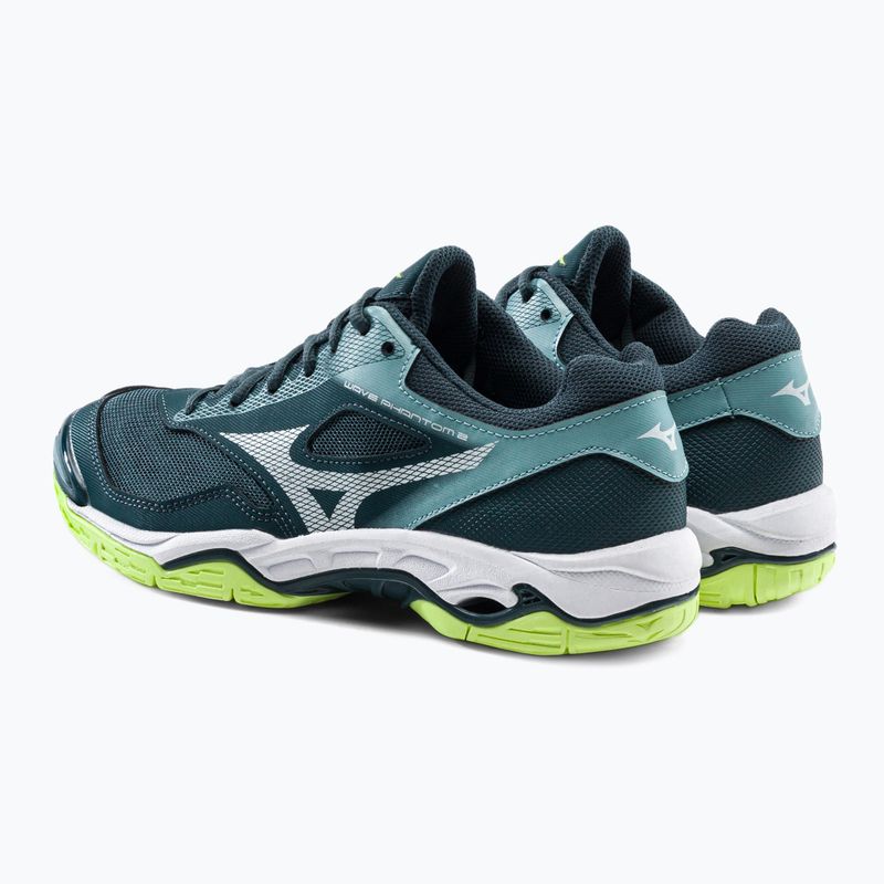 Pánská házenkářská obuv Mizuno Wave Phantom 2 blue X1GA206038 3
