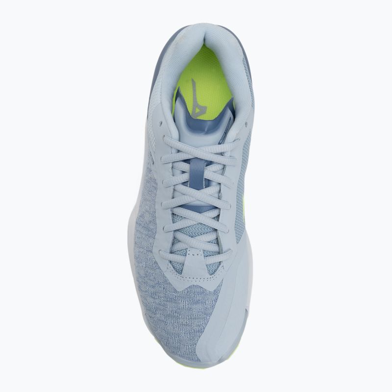 Dámské boty na házenou Mizuno Wave Stealth Neo heather/white/neo lime 5