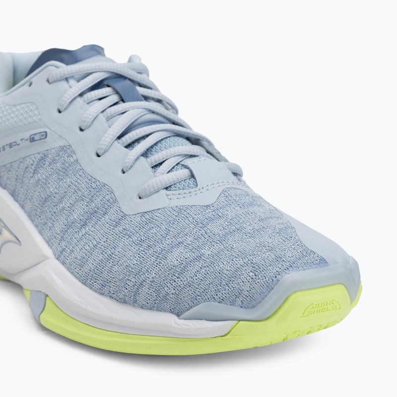 Dámské boty na házenou Mizuno Wave Stealth Neo heather/white/neo lime 7