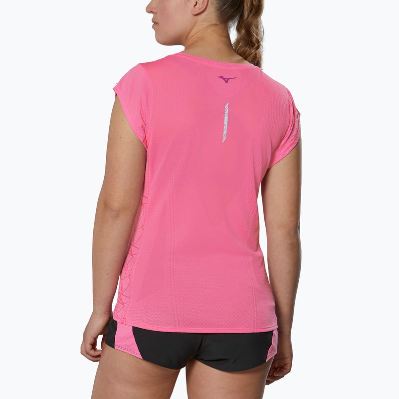 Dámské běžecké tričko Mizuno Aero Tee wild orchid 2