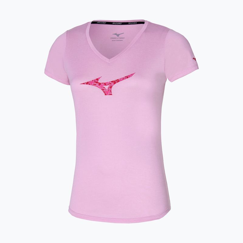 Dámské běžecké tričko Mizuno Impulse Core RB Tee pink lavender