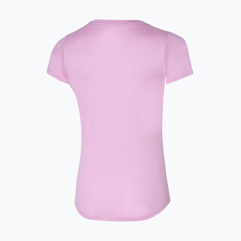 Dámské běžecké tričko Mizuno Impulse Core RB Tee pink lavender 2