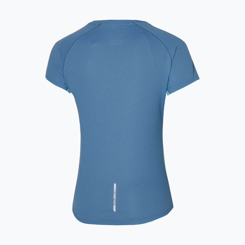 Dámské běžecké tričko Mizuno Dryaeroflow Tee copen blue 2