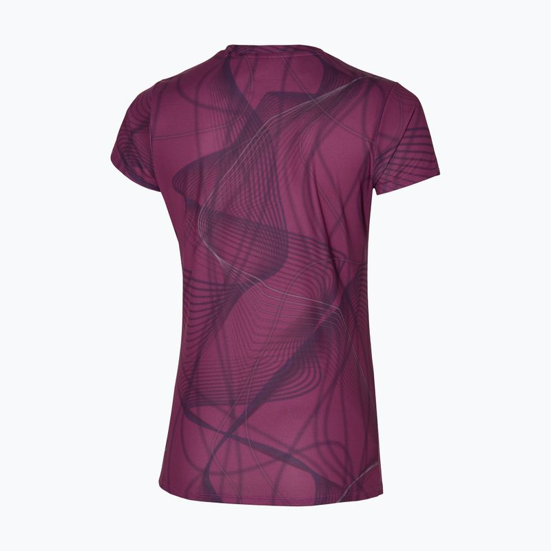 Dámské běžecké tričko Mizuno Graphic Tee magenta haze 2