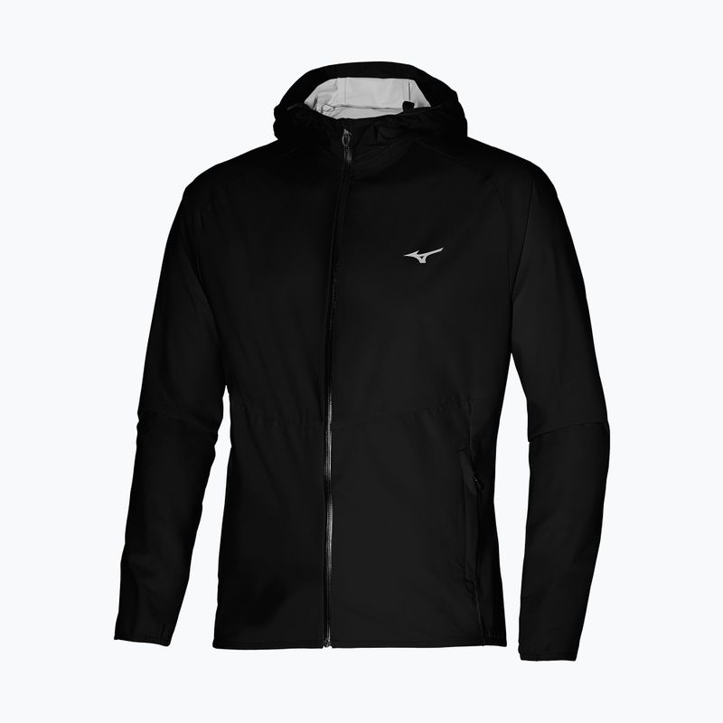 Pánská běžecká bunda Mizuno Waterproof 20K ER black