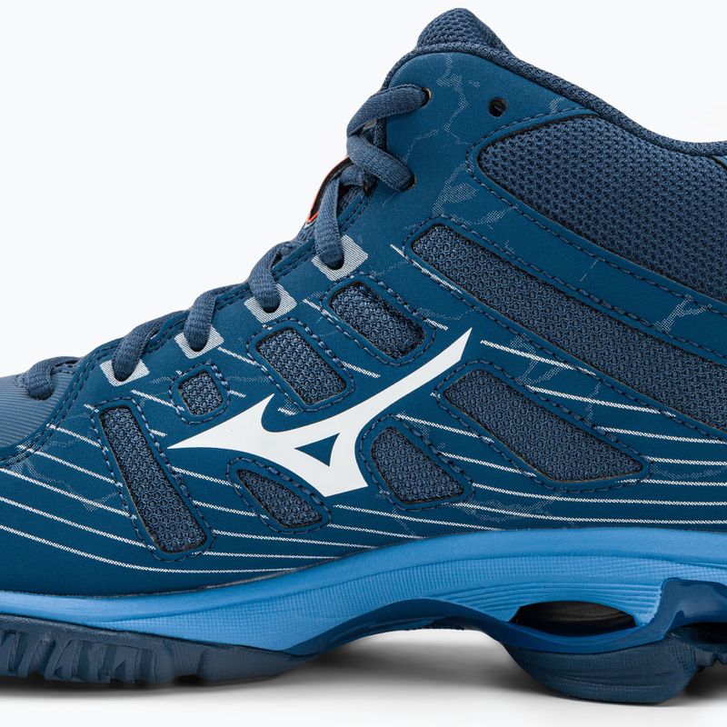 Pánská volejbalová obuv Mizuno Wave Voltage Mid navy blue V1GA216521 12
