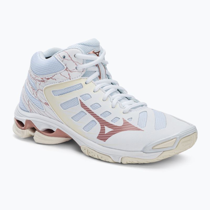 Dámská volejbalová obuv Mizuno Wave Voltage Mid white V1GC216536