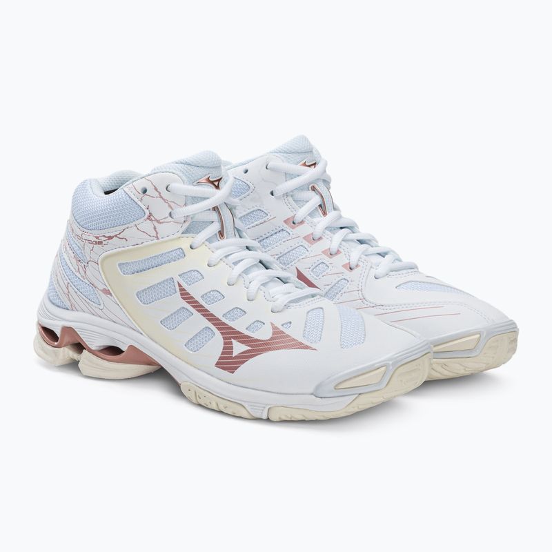 Dámská volejbalová obuv Mizuno Wave Voltage Mid white V1GC216536 4