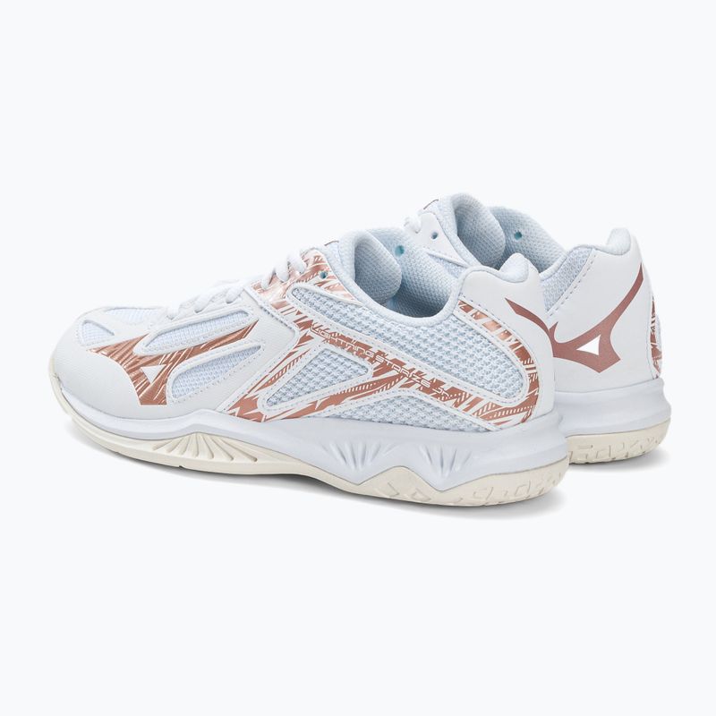 Dětská volejbalová obuv Mizuno Lightning Star Z6 bílá V1GD210336 3