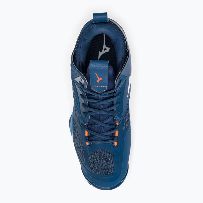 Pánská volejbalová obuv Mizuno Wave Momentum 2 Mid navy blue V1GA211721 6