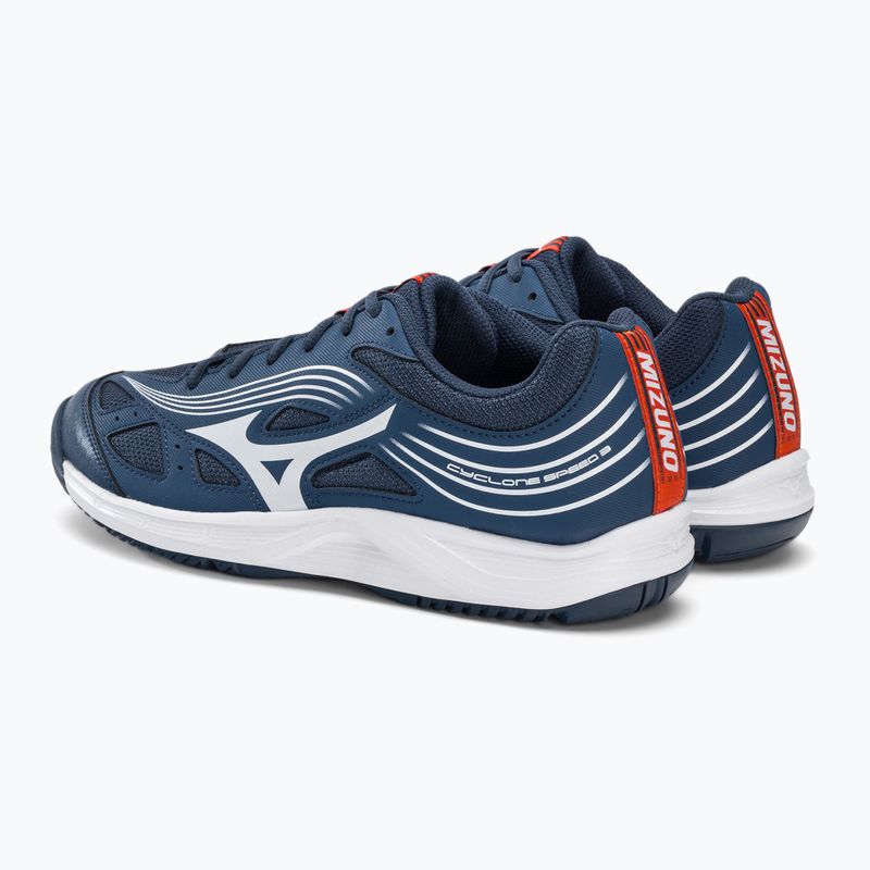 Volejbalové boty Mizuno Cyclone Speed 3 modrý-bílý V1GA218021 4
