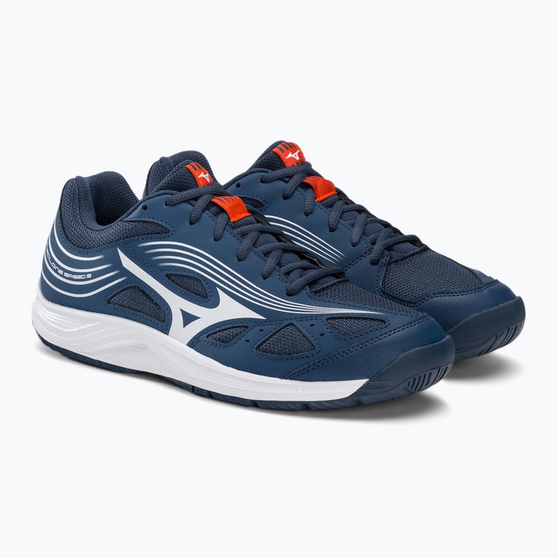 Volejbalové boty Mizuno Cyclone Speed 3 modrý-bílý V1GA218021 5