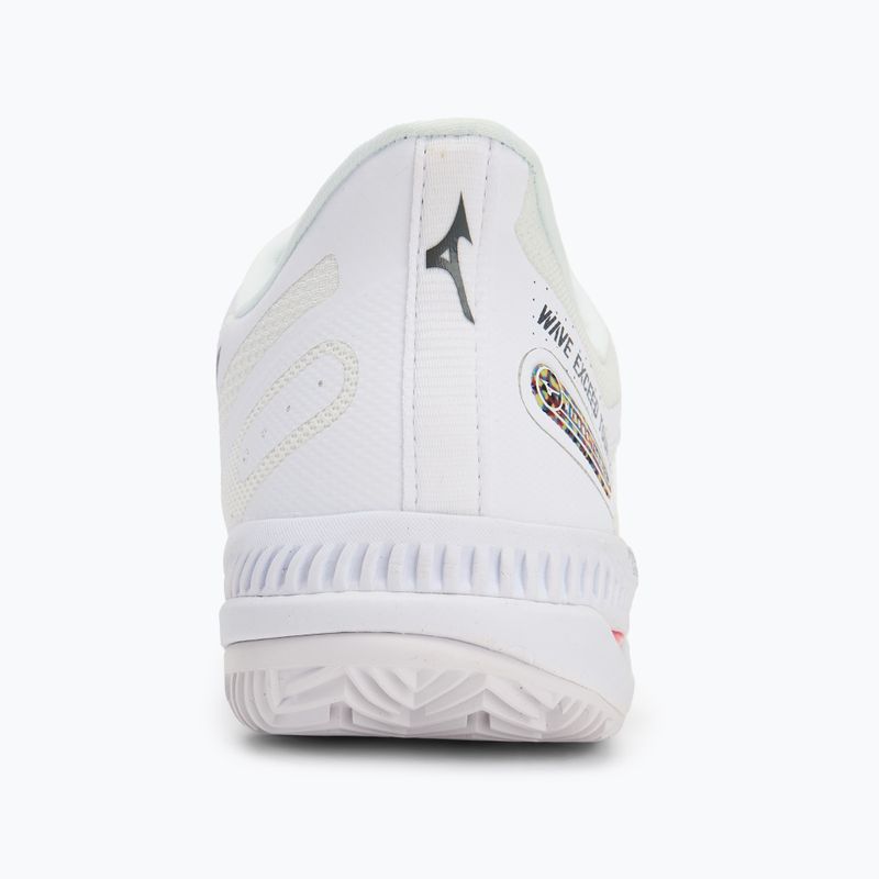 Dámské tenisové boty Mizuno Wave Exceed Tour 5 CC undyed white/quiet shade/opera red 6