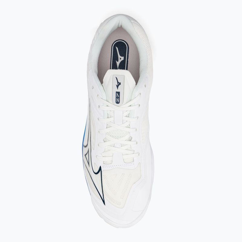 Pánská volejbalová obuv Mizuno Wave Lightning Z7 undyed white/moonlit ocean/peace blue 7