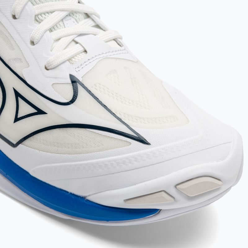 Pánská volejbalová obuv Mizuno Wave Lightning Z7 undyed white/moonlit ocean/peace blue 8
