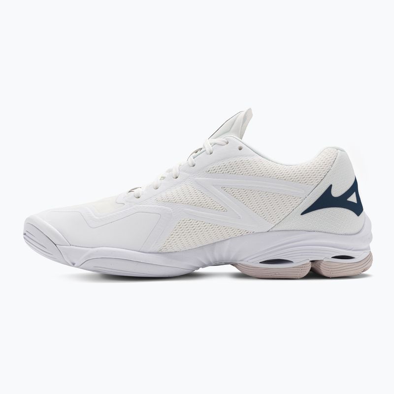 Pánská volejbalová obuv Mizuno Wave Lightning Z7 undyed white/moonlit ocean/peace blue 3