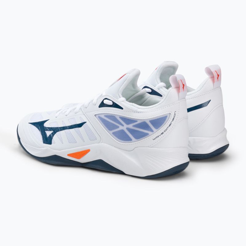 Pánská volejbalová obuv Mizuno Wave Dimension white V1GA224022 3