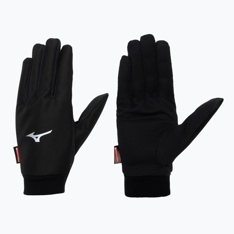 Běžecké rukavice Mizuno Wind Guard black