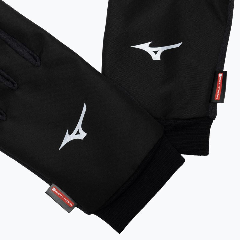 Běžecké rukavice Mizuno Wind Guard black 4