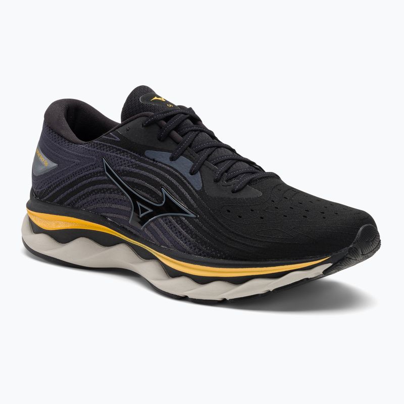 Pánská běžecká obuv Mizuno Wave Sky 6 black/tradewinds/gold fusion