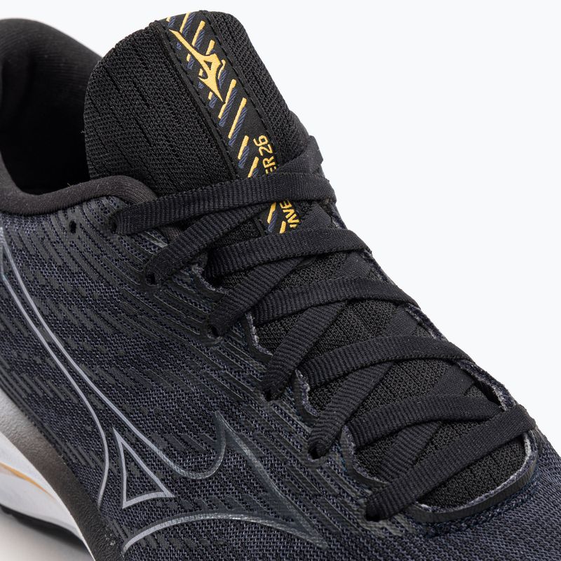 Pánská běžecká obuv Mizuno Wave Rider 26 2E odyssey gray/metallic gray/pale marigold 9